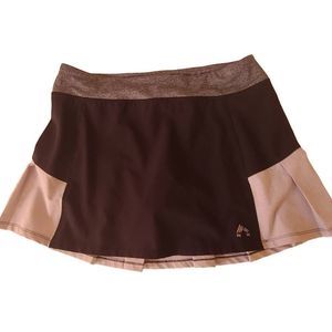 Women's Black and Grey Skort